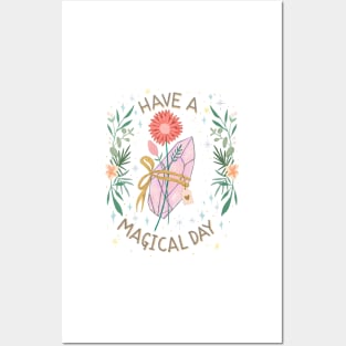 Magic crystal print Posters and Art